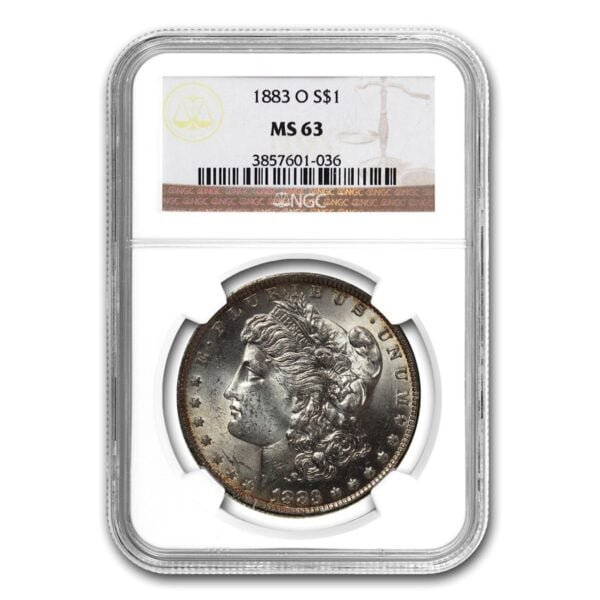 1878-1904 Morgan Dollars MS-63 NGC (10 Different Dates/Mints) - Capital ...