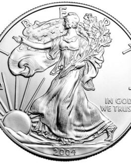 2004 1 oz American Silver Eagle Coin (50 coins)