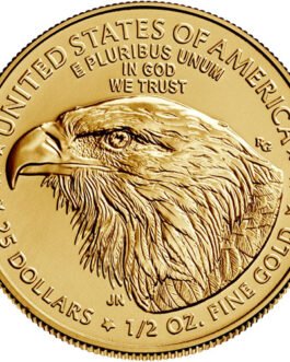 2022 1/2 oz American Gold Eagle Coin (BU)