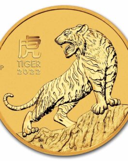 2022-P Australia 1 oz Gold Lunar Tiger BU (Series III)