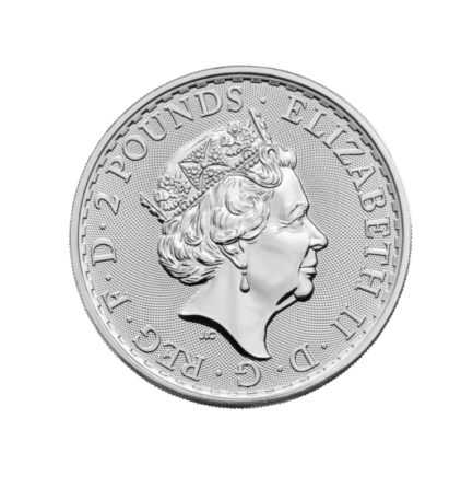 Britannia 2022 1 oz Silver Bullion Five Hundred Coin Box