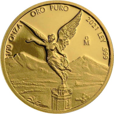 2021 Proof Mexican Gold Libertad 5-Coin Set