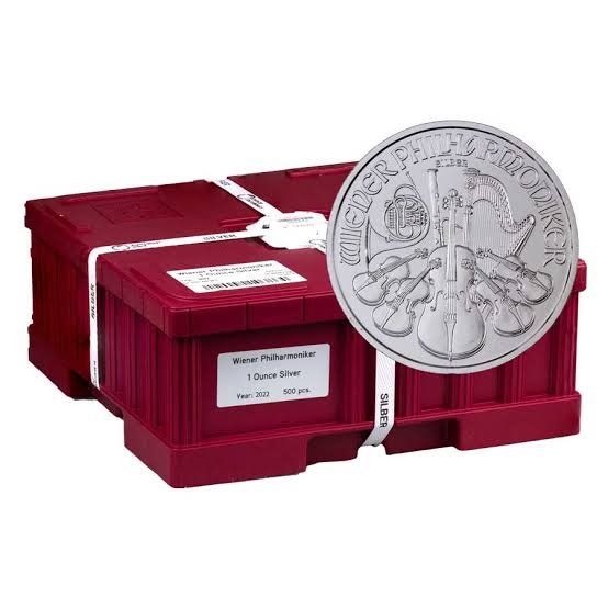 (100 Coin Box) 2020 1 oz Austrian Silver Philharmonic Coin BU