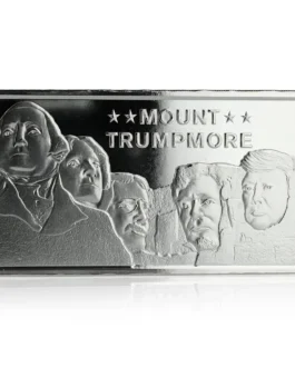 (2X) 2022 10 oz Mount Trumpmore Silver Bar