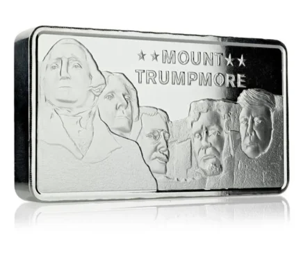 (2X) 2022 10 oz Mount Trumpmore Silver Bar