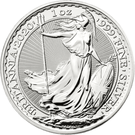 Britannia 2020 1 oz Silver Bullion Five Hundred Coin Box