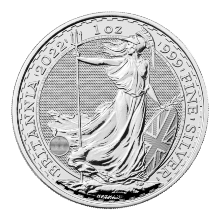 Britannia 2022 1 oz Silver Bullion Coin (50 Coins)