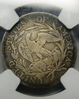 1797 16 Stars Draped Bust Small Eagle Dime NGC Graded FINE Details Cleaned JR-1