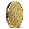 Canadian Gold Incuse Maple Leaf Coin