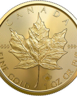 2022 1 oz Canadian Gold Maple Leaf Coin (BU)
