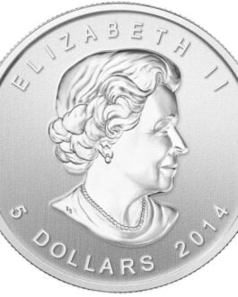 (50 Coins) 2014 1 oz Canadian Silver Bald Eagle Coin