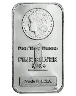 Highland Mint 1 oz Silver Bar – Morgan Design (20 Bars)