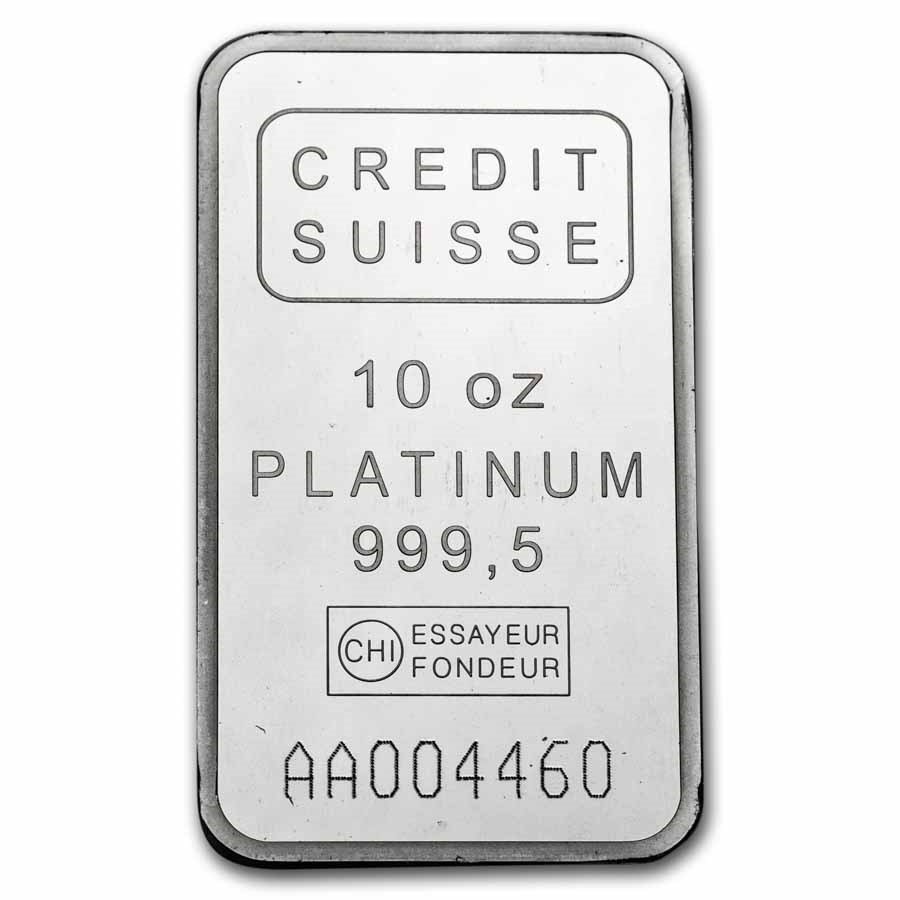10 oz Platinum Bar (good quality)